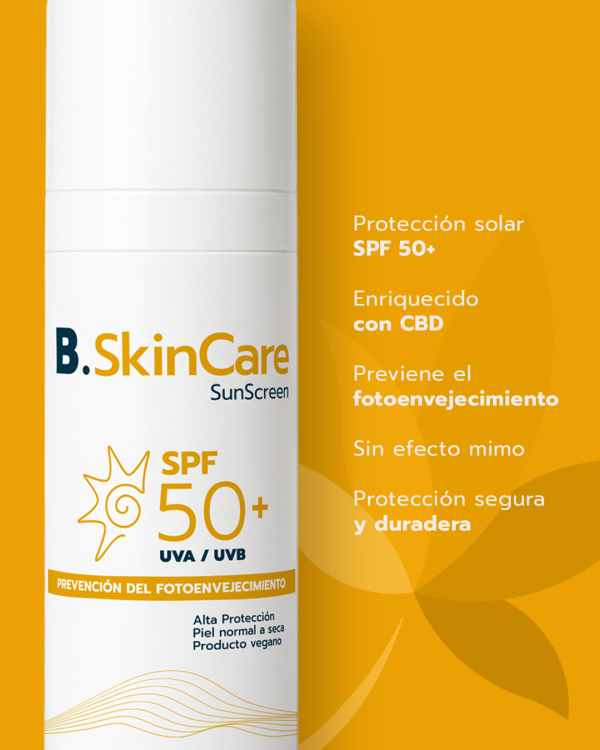 B.SkinCare spf 50+ Protector solar 50mL - Imagen 3